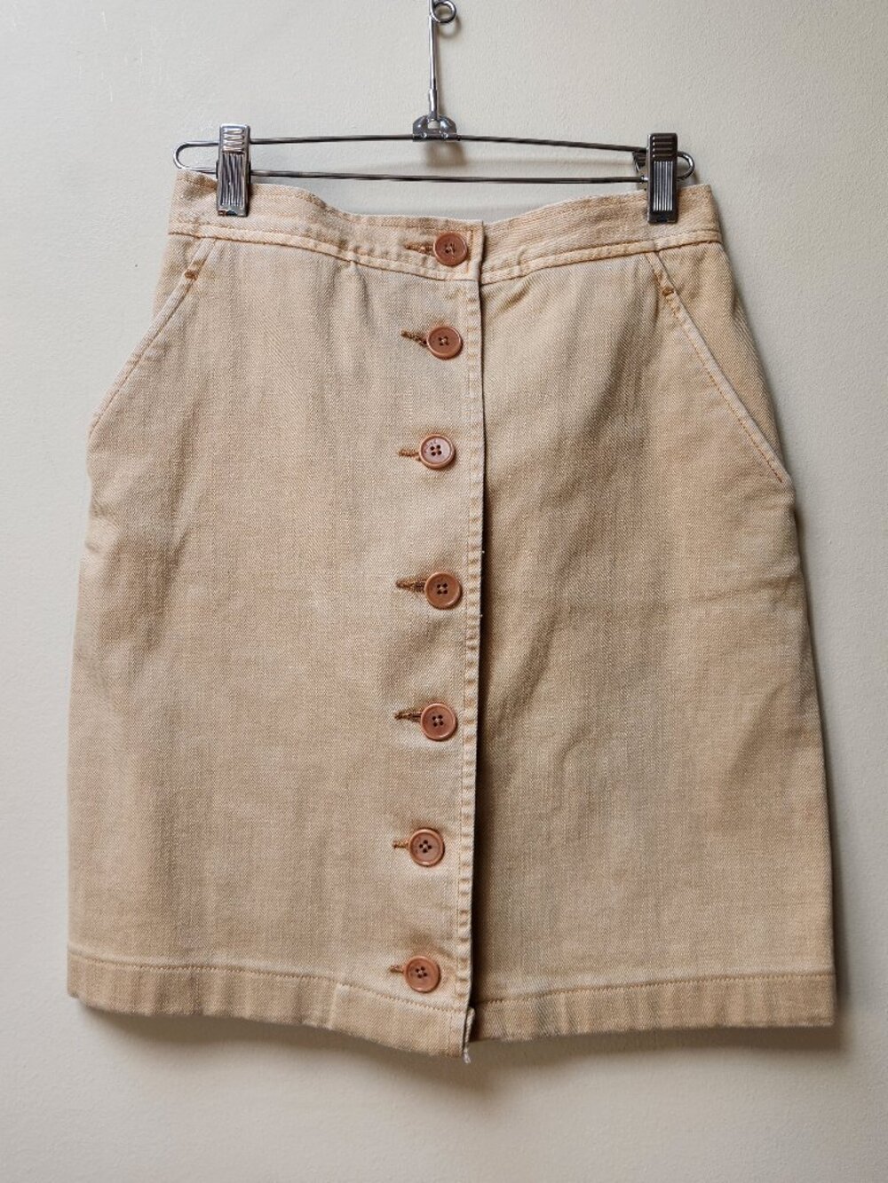 Aritzia Wilfred high waist denim cotton skirt / 2